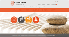 Desktop Screenshot of bonnefoy-immobilier.fr